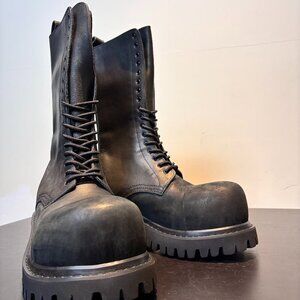 Balenciaga Stomper Boots – Black (Size 41 / 10.5)